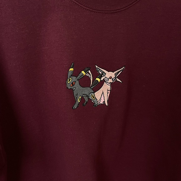 Pokemon  Embroidered sweatshirt Pokemon Hoodies Pokemon Anime sweatshirt New - Picture 5 of 7